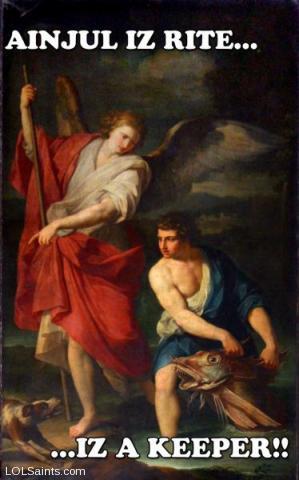 Raphael and Tobit - Angel is right... it's a keeper!