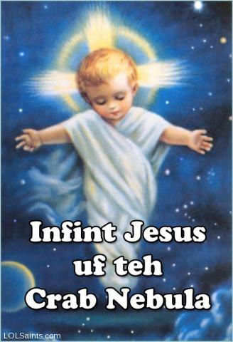 Infant Jesus of the Crab Nebula