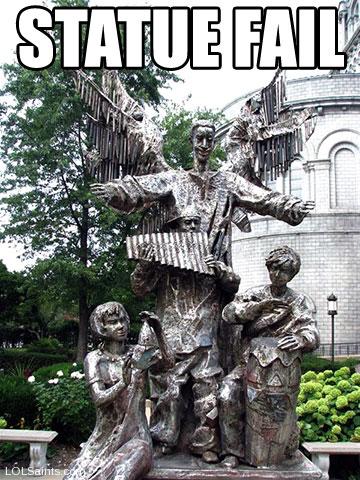 Angel of Harmony - Statue fail!