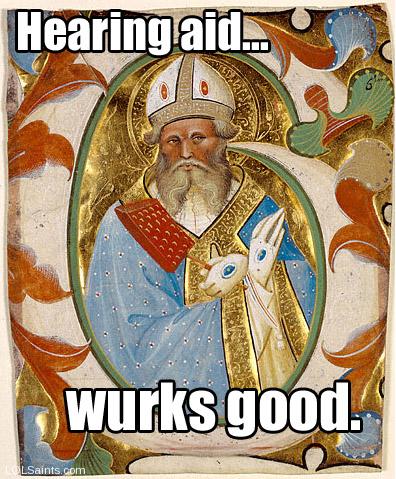 Saint Blaise - Hearing Aid Works Good.