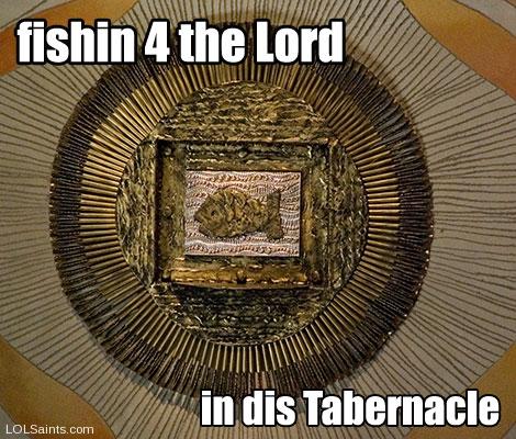 Fishin 4 the Lord in dis Tabernacle