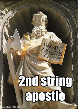 2nd string apostle - Saint Matthias