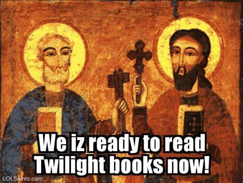 Saints Peter and Paul - ready to read Twilight books