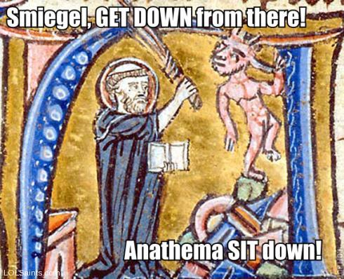 Smeagol - Anathema SIT down! Saint Augustine