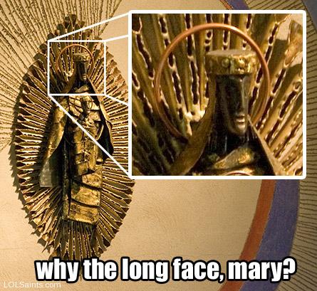 Why the long face, Mary?