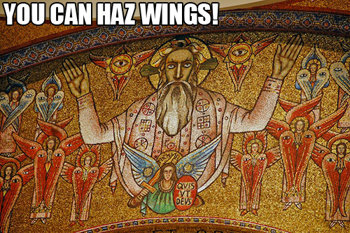 You Can Haz Wings - God