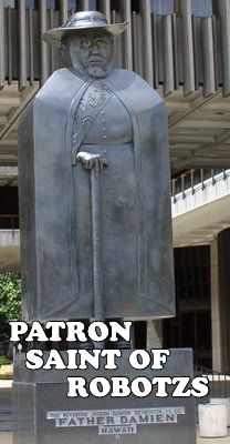 Father Damien the Robot